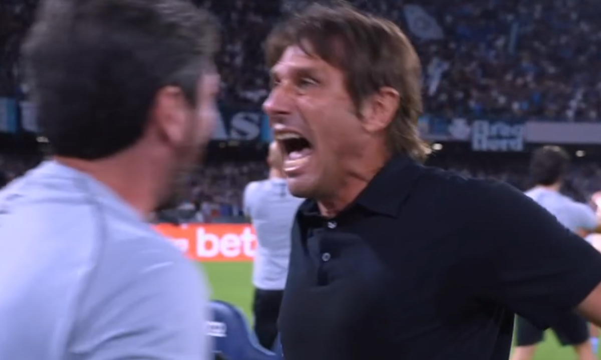 Antonio Conte, allenatore del Napoli