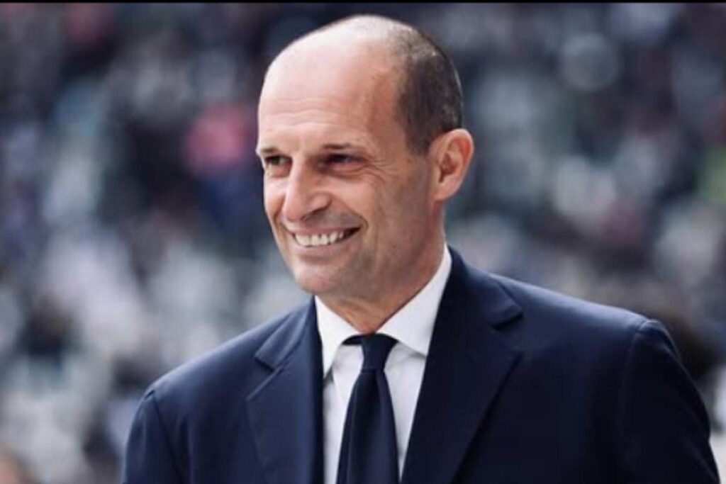 Allegri prima di una partita della Juventus