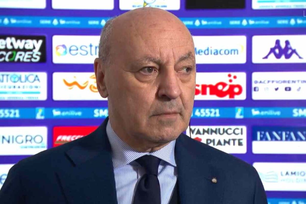 Beppe Marotta, presidente dell'Inter