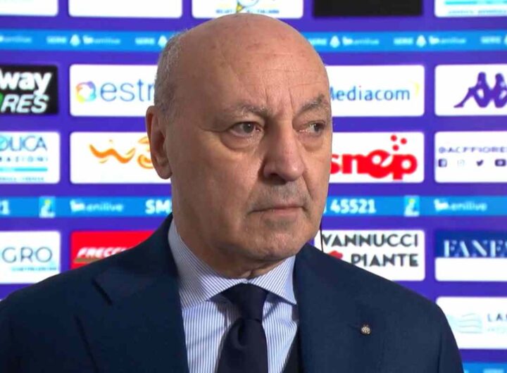 Beppe Marotta, presidente dell'Inter