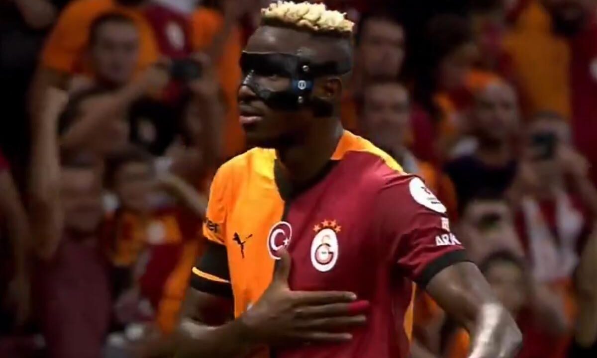 Victor Osimhen, attaccante del Galatasaray